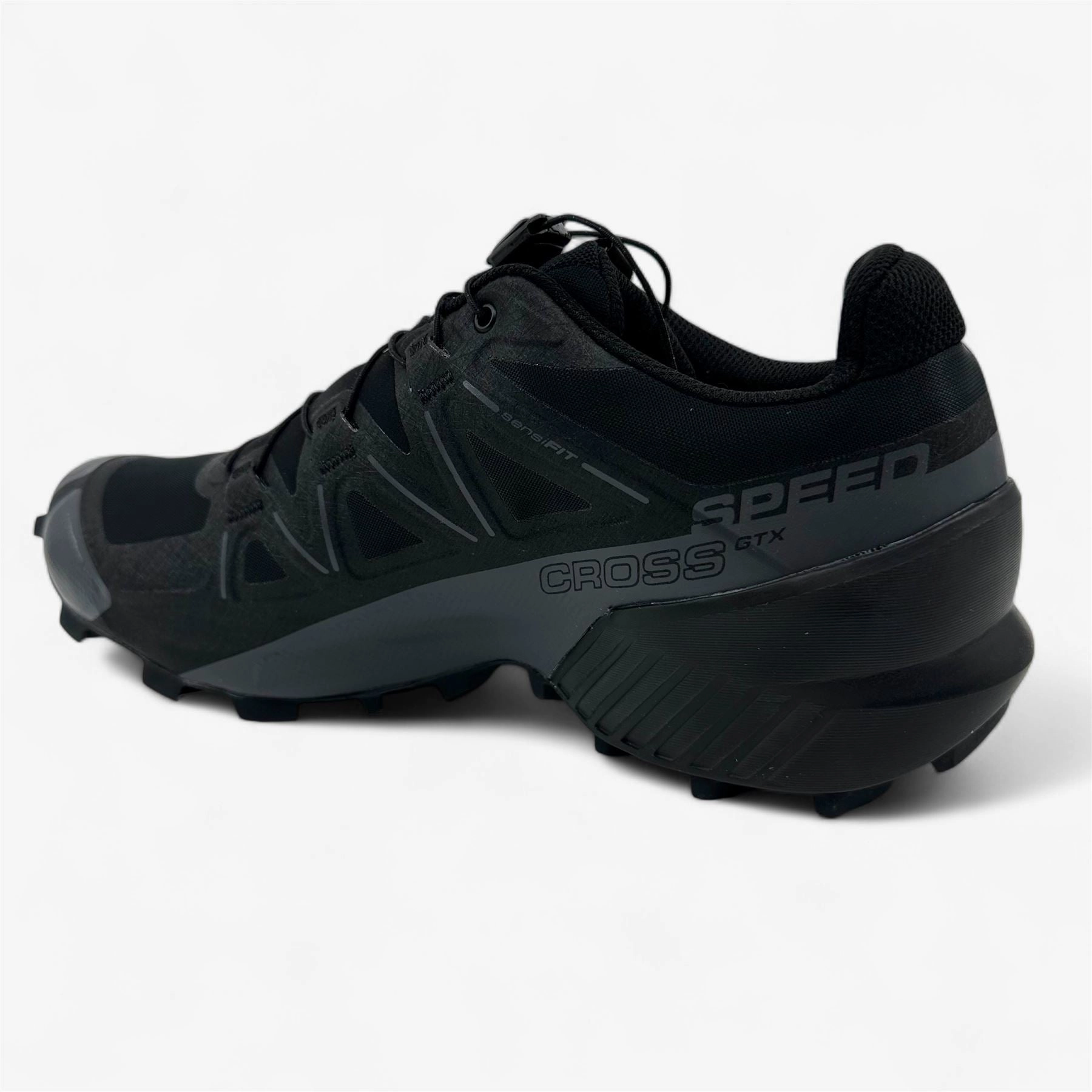 Good Shoes For Basketball And Running Salomon Speedcross GTX Black Quiet Shade Mens Size 9 Athletic Gore-Tex Sneaker