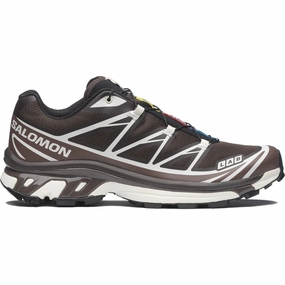Red And White Sneakers Salomon XT-6 Black Coffee/French Roast Sneakers