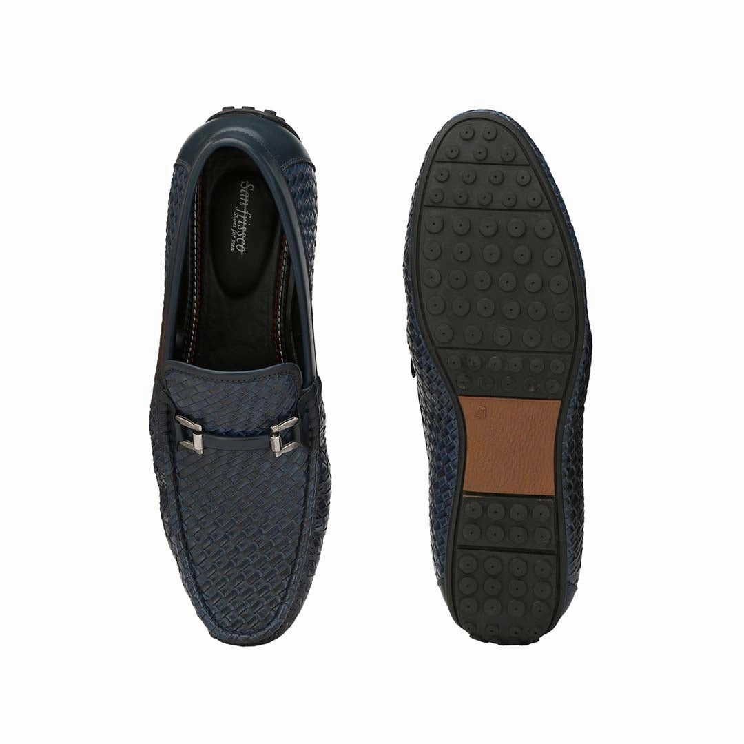 San Frissco Men's  Synthetic Loafers Proenza Schouler Monogram Loafers