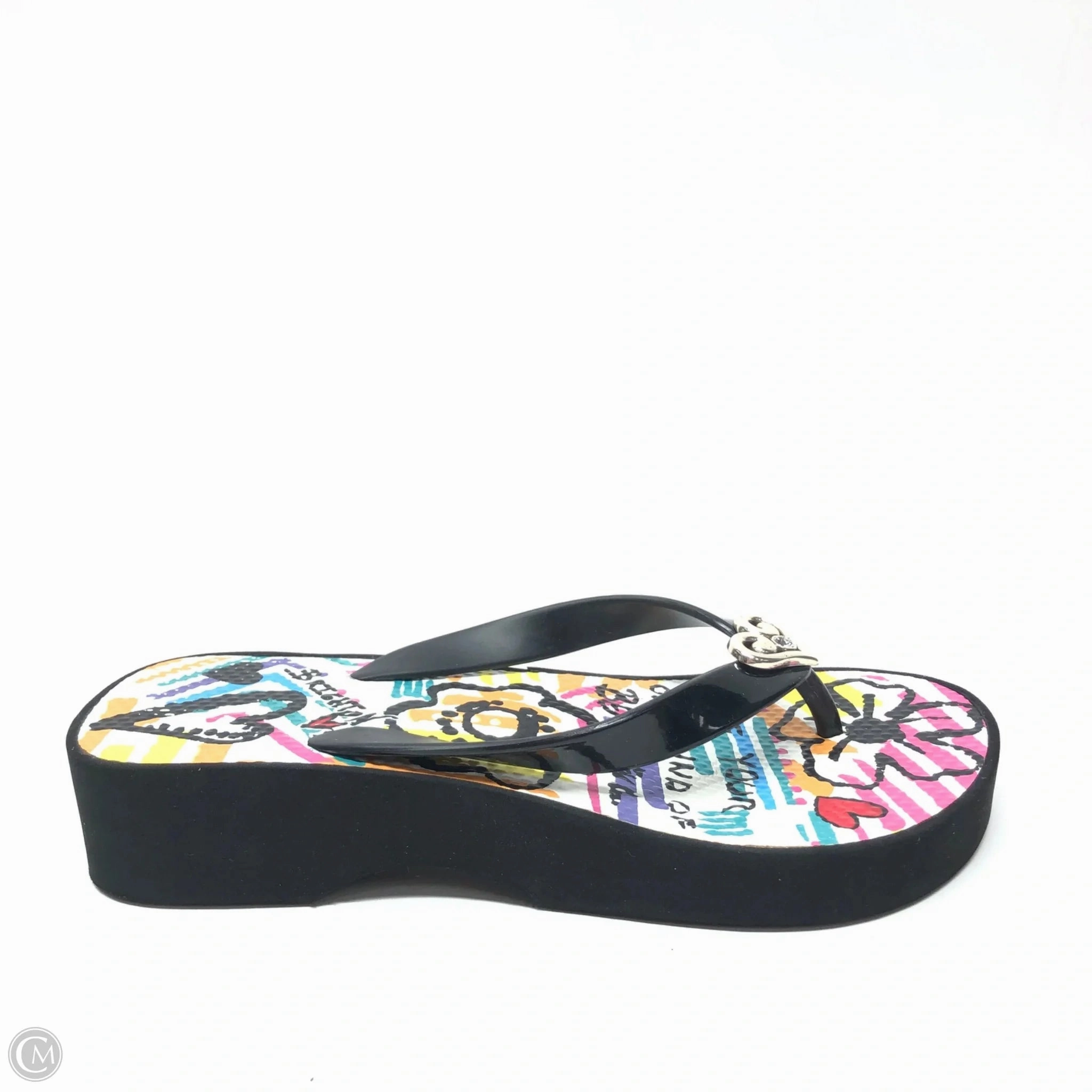 Sandals Flip Flops By Brighton In Multi-colored, Size: 6 Las Vegas Flip Flops