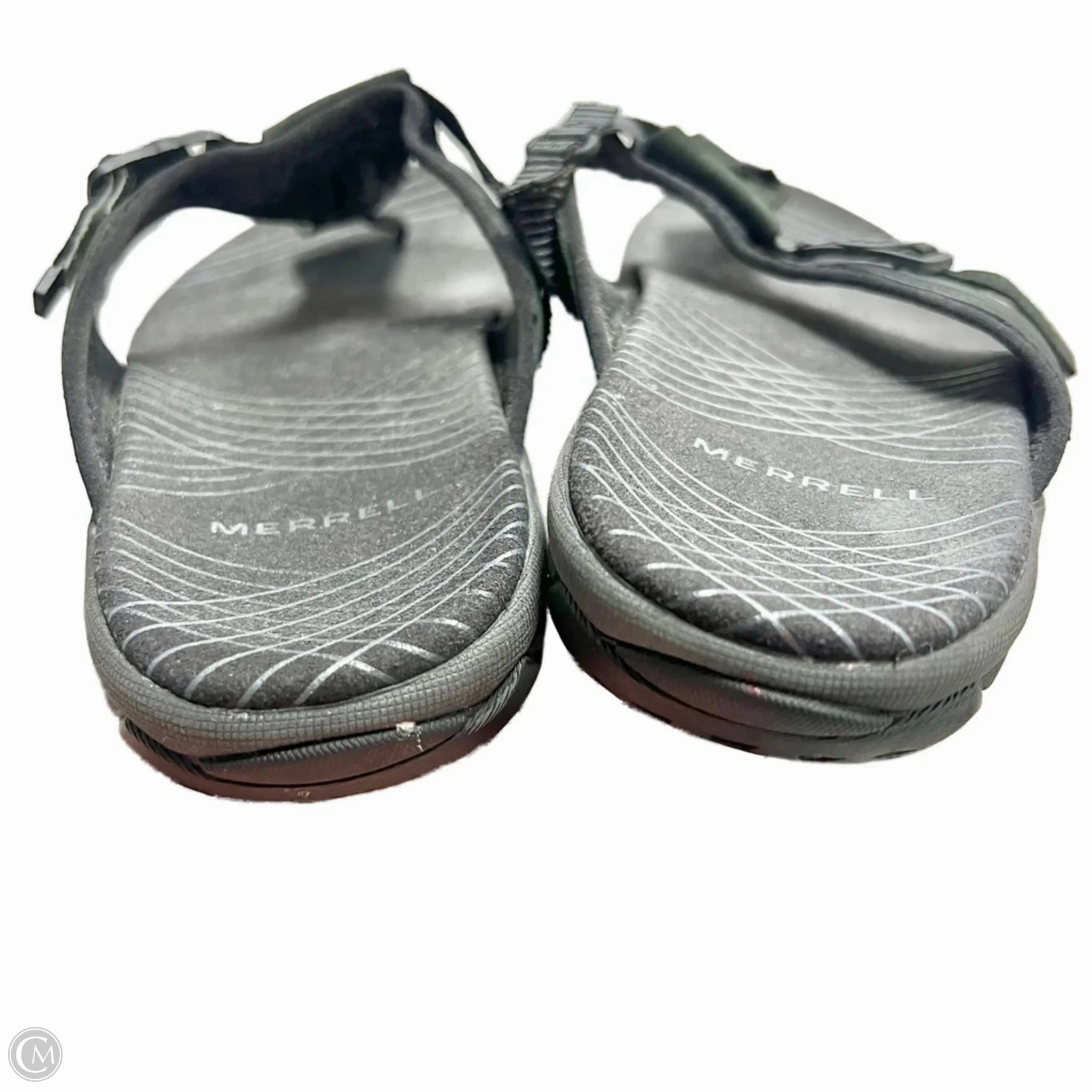 Sandals Flip Flops By Merrell In Black, Size: 6 Biking In Flip Flops