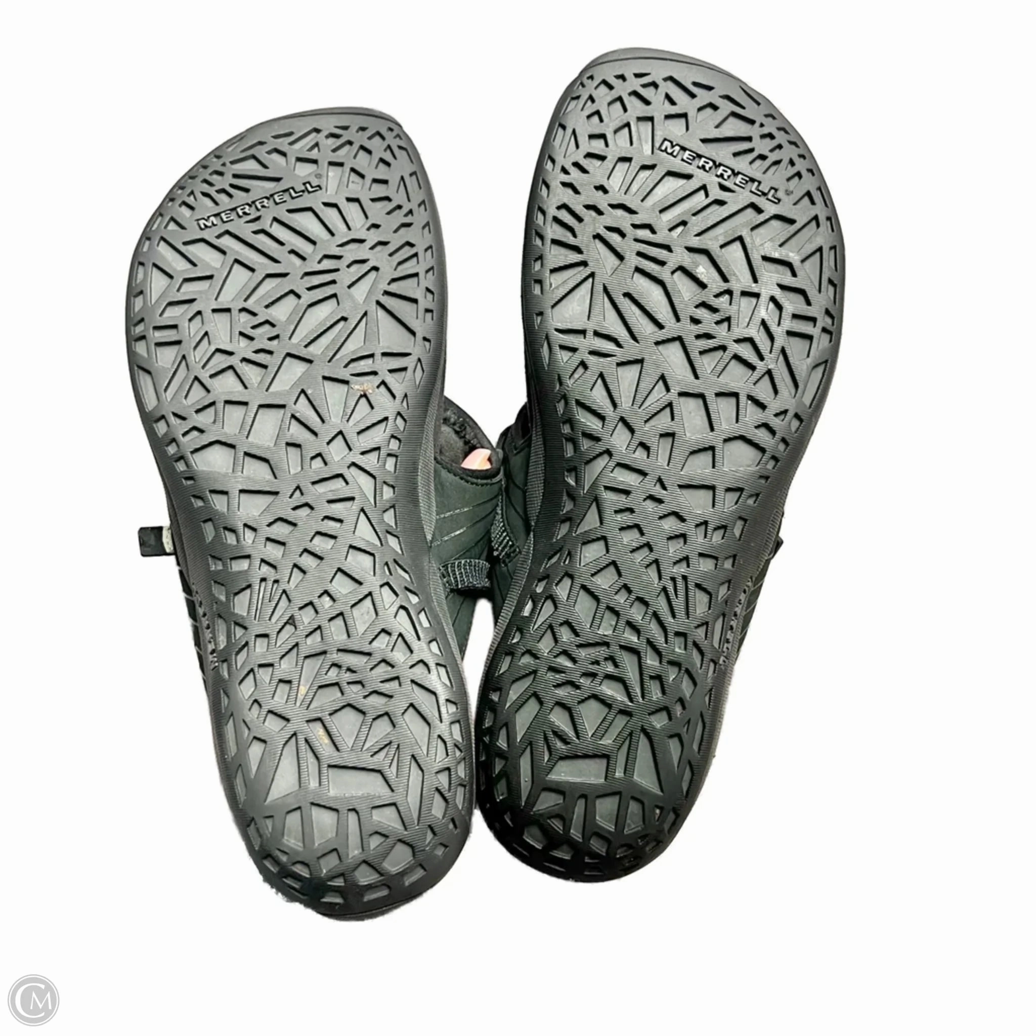 Flip Flops Fit Sandals Flip Flops By Merrell In Black, Size: 6