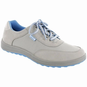 SAS Sporty Silver Nubuck Shoe (Women's) Casual Shoes No Socks