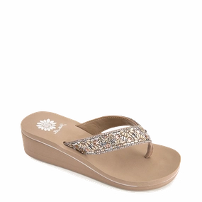 Dirty Feet In Flip Flops Savira Taupe