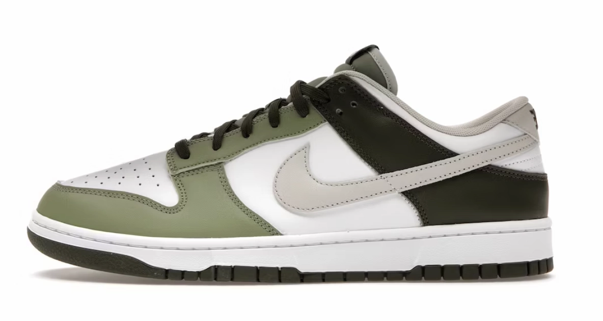 Nike Dunk Low "Oil Green Cargo Khaki" Asics Workplace Shoes