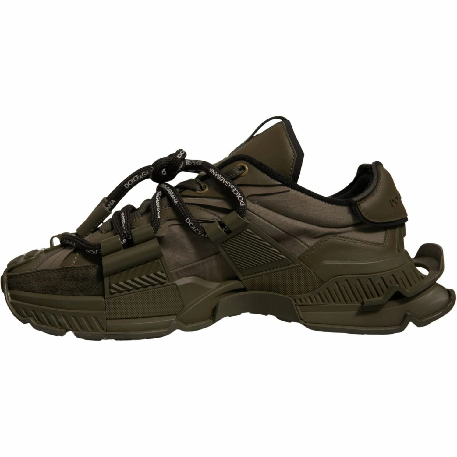 Dolce & Gabbana Military Green Space Low Top Sneakers Shoes Gucci High Top Sneakers