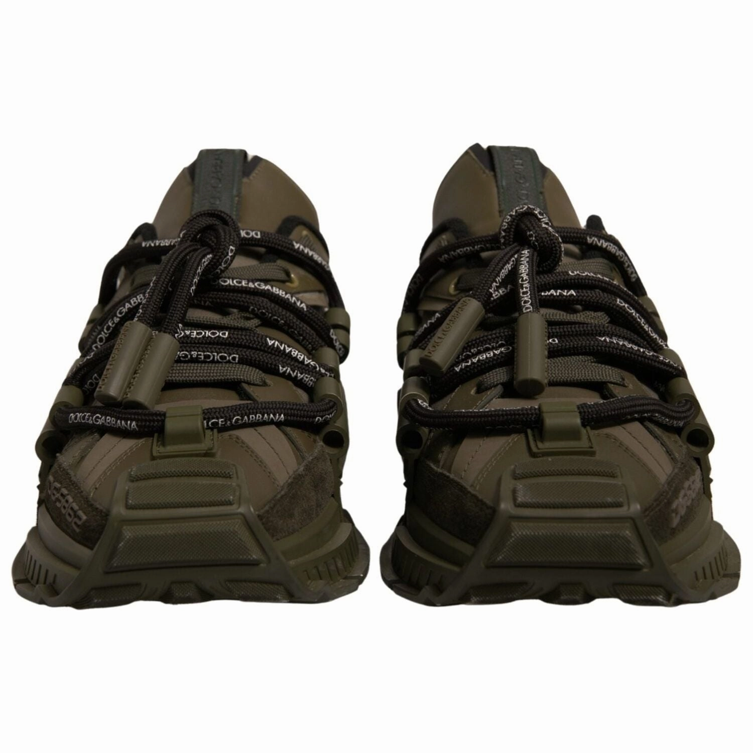 Sell Used Sneakers Dolce & Gabbana Military Green Space Low Top Sneakers Shoes