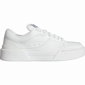 Goth Sneakers Dolce & Gabbana White Miami Leather Low Top Sneakers Shoes