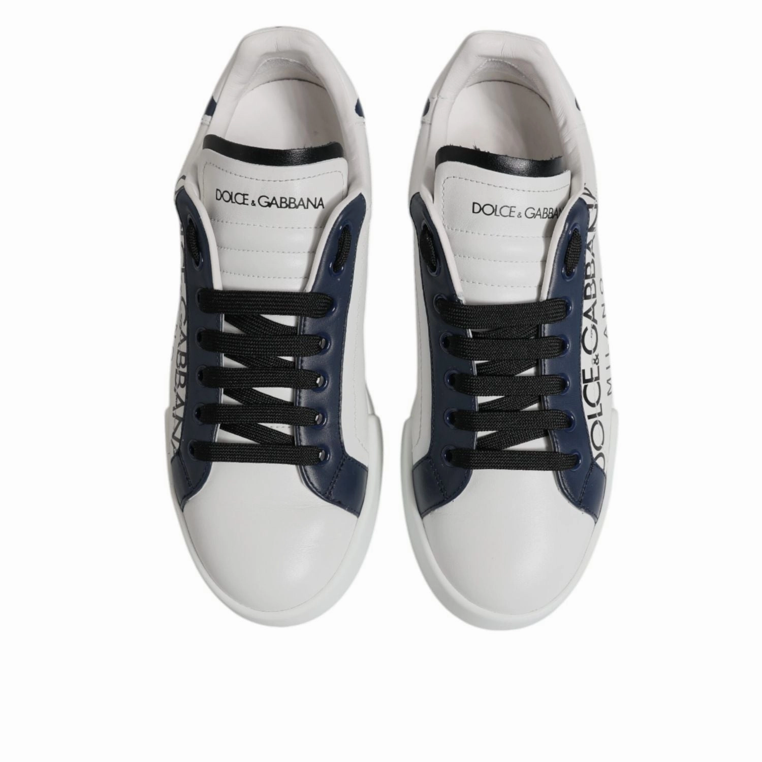 Balance 574 Core Sneakers Dolce & Gabbana White Blue Crown Low Top Men Sneakers Shoes