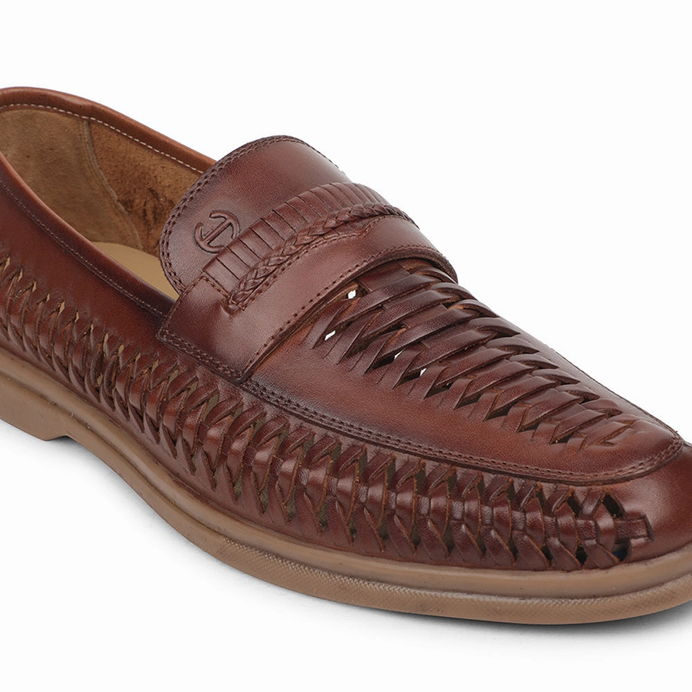Healers Brown Casual Loafers For Men ASF-5 By Liberty Chuck Taylor Loafers
