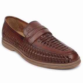 Hugo Boss Loafers Healers Brown Casual Loafers For Men ASF-5 By Liberty