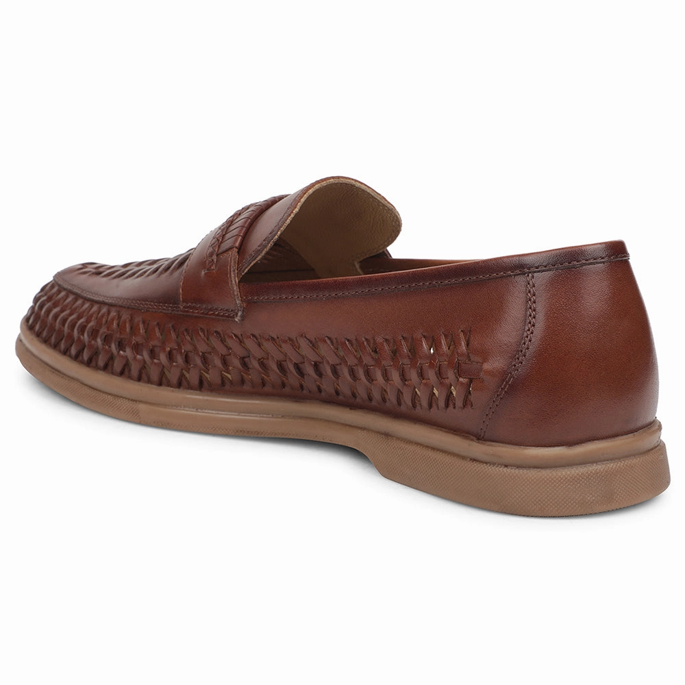 Cushioned Loafers Healers Brown Casual Loafers For Men ASF-5 By Liberty