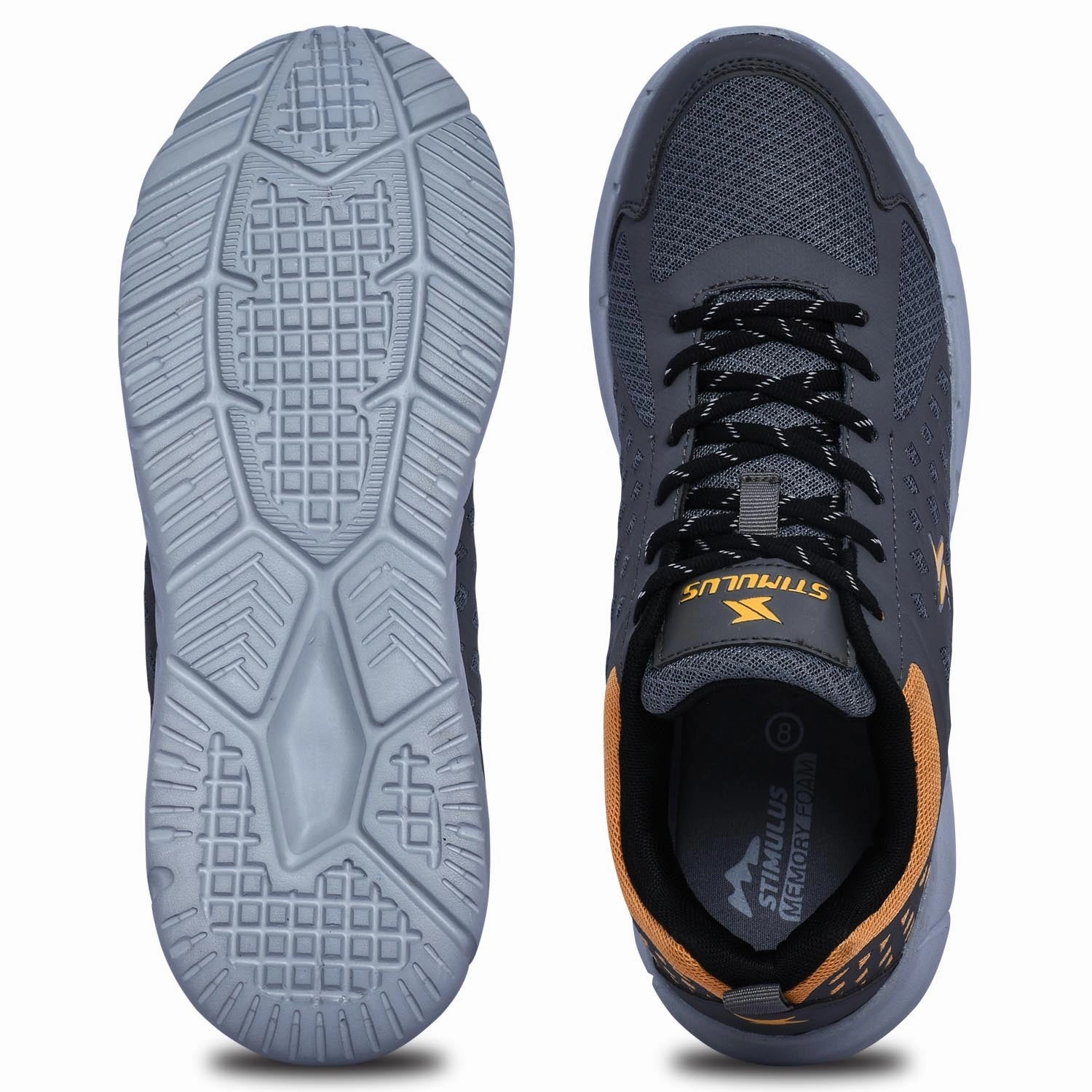 Gt-2160 Casual Shoes Paragon K1215G Men Casual Shoes | Stylish Walking Outdoor Shoes for Everyday Wear | Smart & Trendy Design  | Comfortable Cushioned Soles Grey