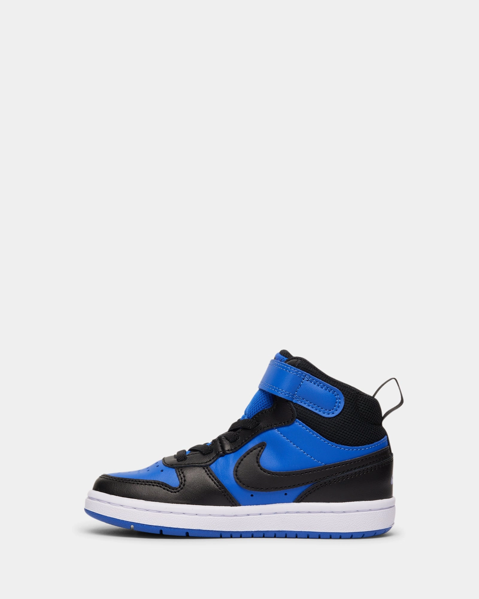 Court Borough Mid 2 Grade School Game Royal/Black/White Asics Kayano Shoe