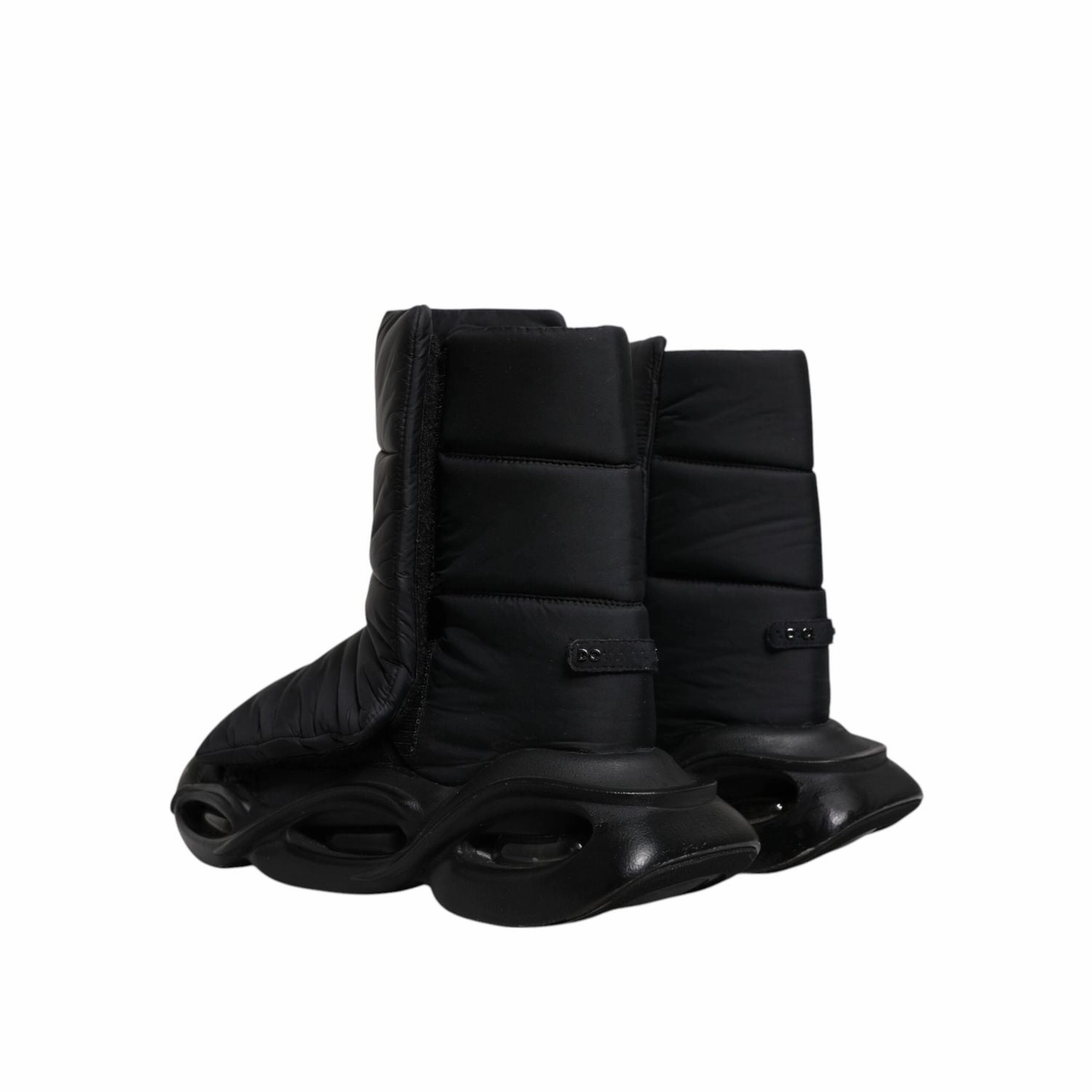 Fight Club Sneakers Dolce & Gabbana Black Slip On Wave Quilted Sneakers Shoes