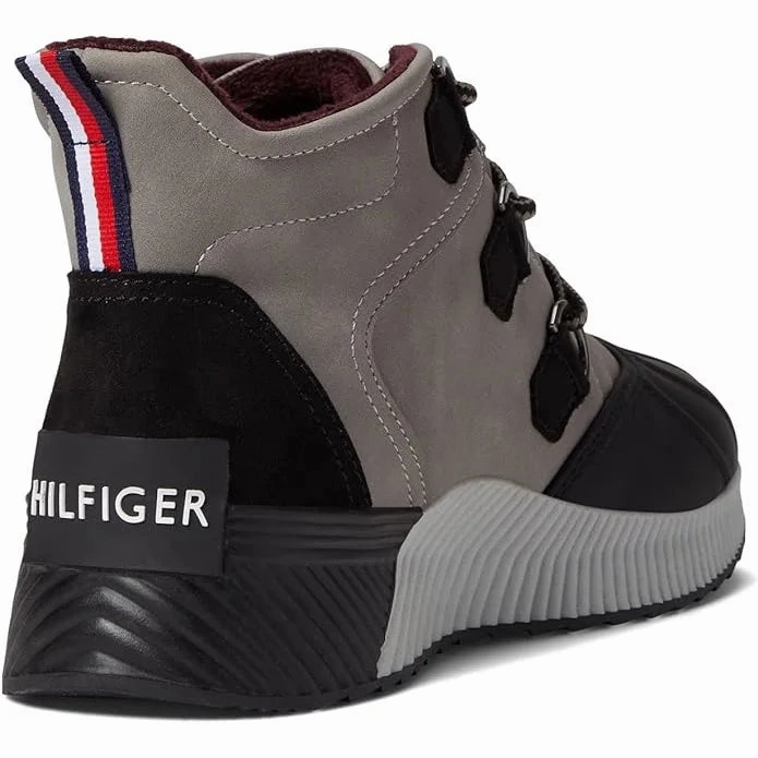 Most Cushioned Sneakers Tommy Hilfiger Jenko High Top Trainers Women - GRY