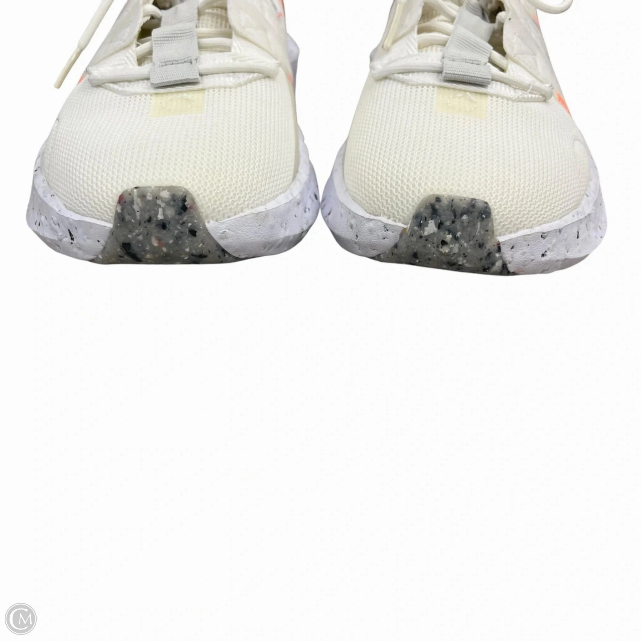 Asics Gel Contend 7 Running Shoes Shoes Athletic By Nike In Cream & Orange, Size: 8