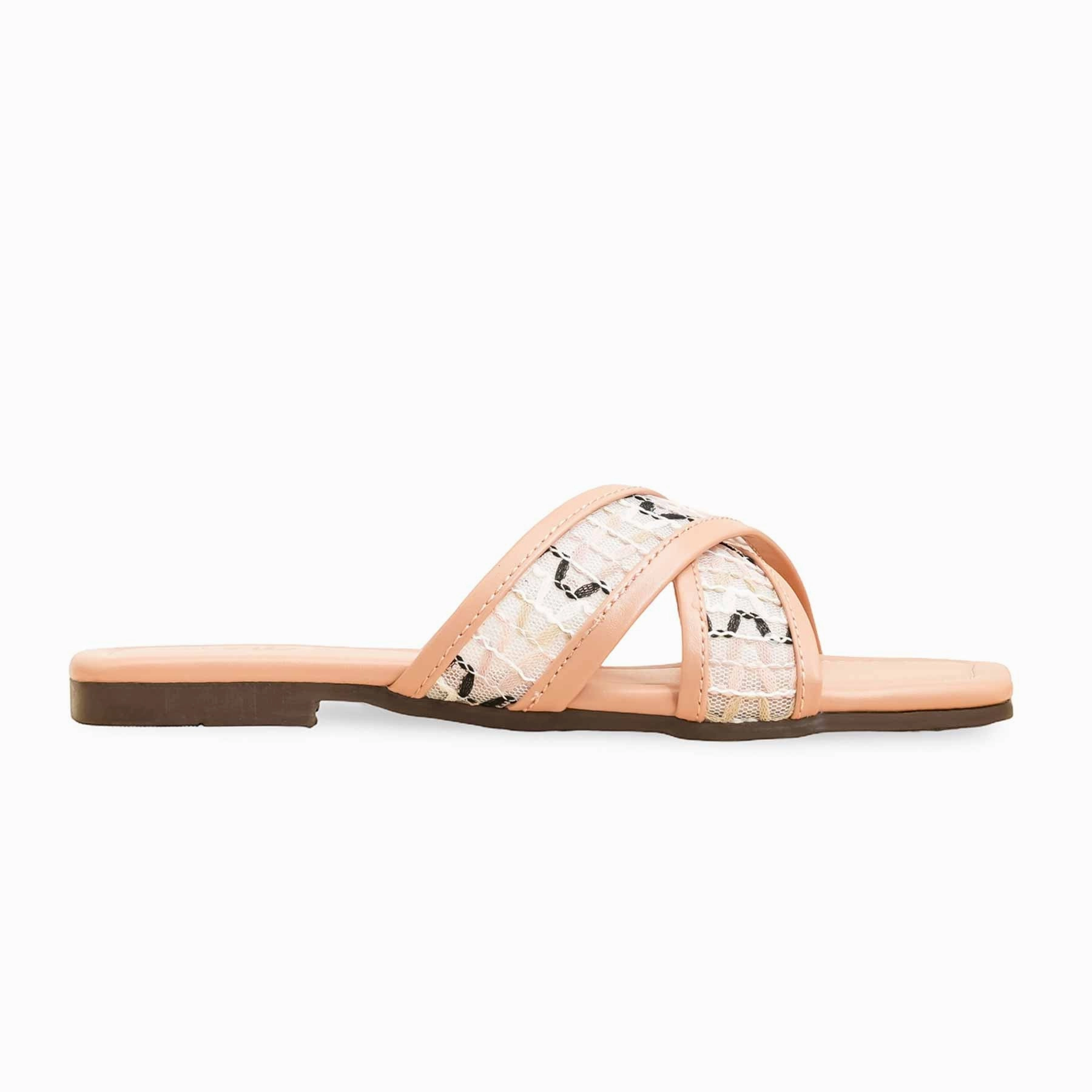 Glass Slippers Butterfly Bush Pink Casual Slipper CL2138