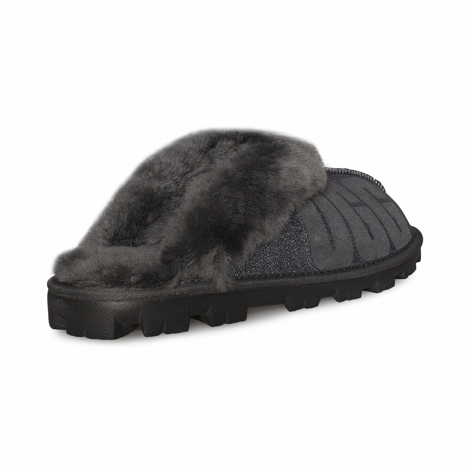 H Slippers UGG Coquette Sparkle Charcoal Slippers - Women's