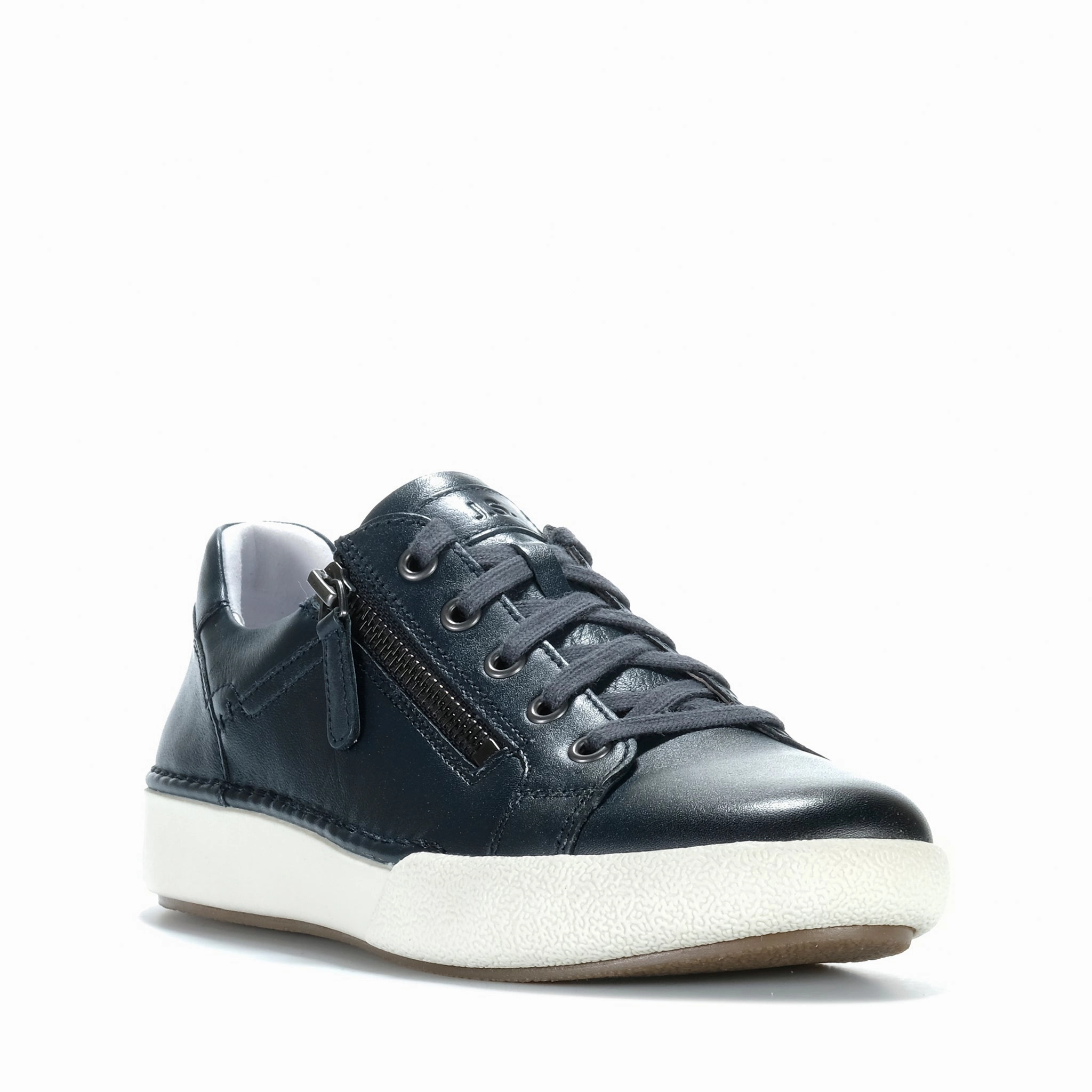 Josef Seibel Claire 03 Indigo Blue High Heel To Flat Shoe