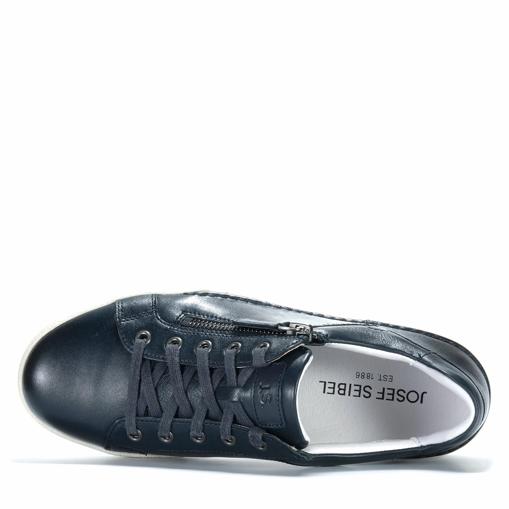 Josef Seibel Claire 03 Indigo Blue Shoe 7.0 Hydradri Flat