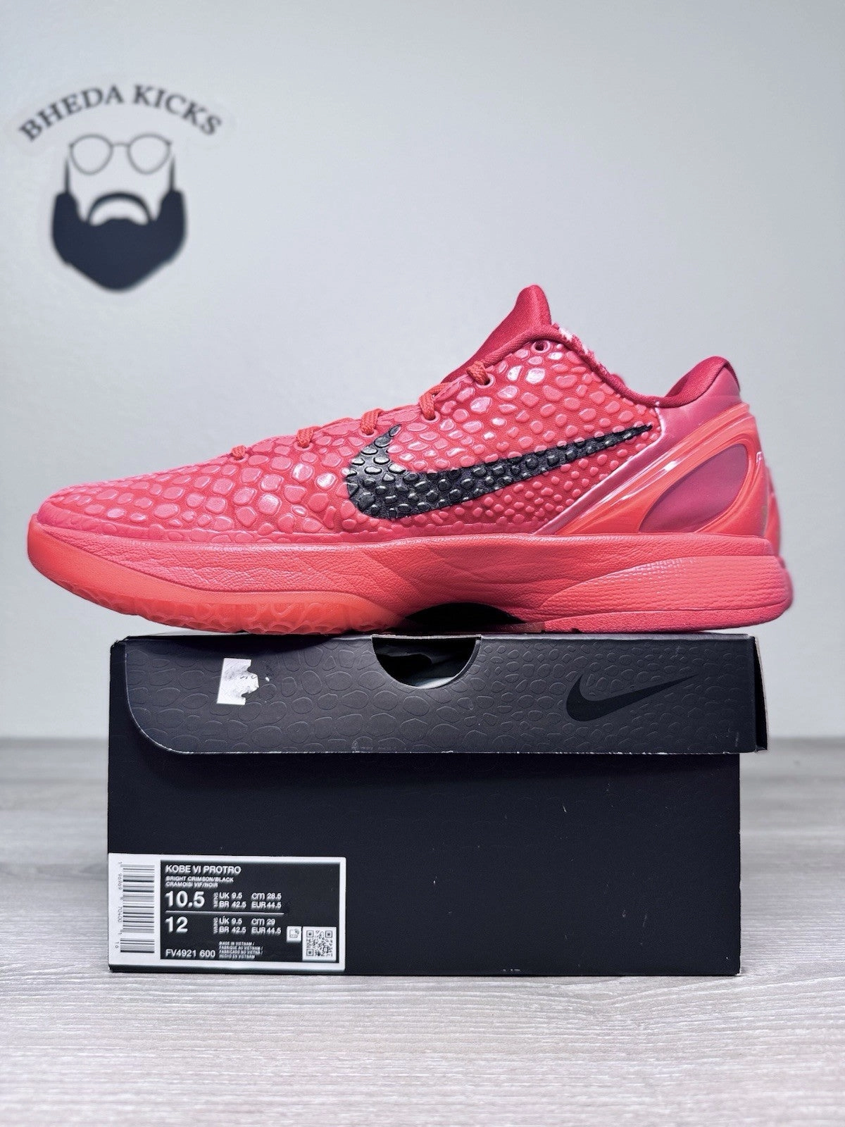 Asics Camo Running Shoes Size 10.5 - Nike Zoom Kobe 6 Protro Reverse Grinch FV4921-600 Preowned