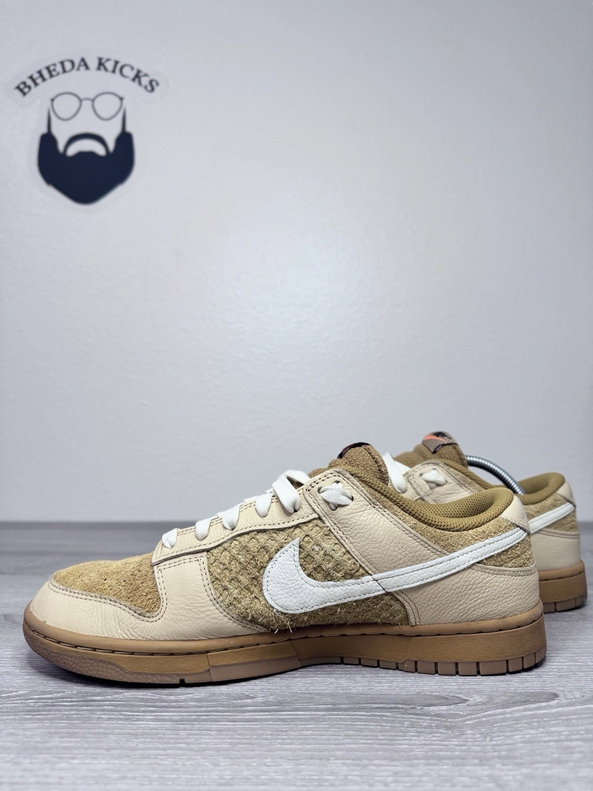 Asics Tiger Cheer Shoes Size 11.5 - Nike Dunk Low Waffle FZ4041-744 Preowned Authentic