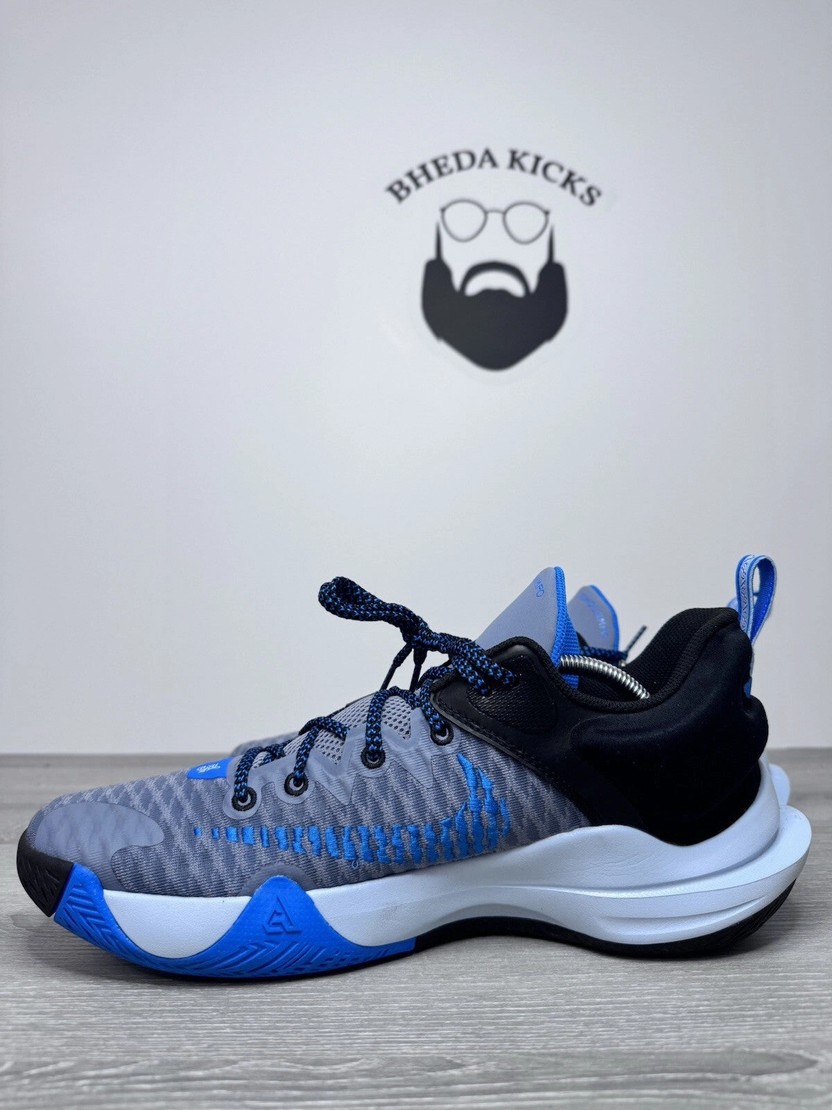 Size 12 - Nike Giannas Immortality City Edition Blue Sneakers CZ4099-400 Asics Sky Elite Ff Volleyball Shoes