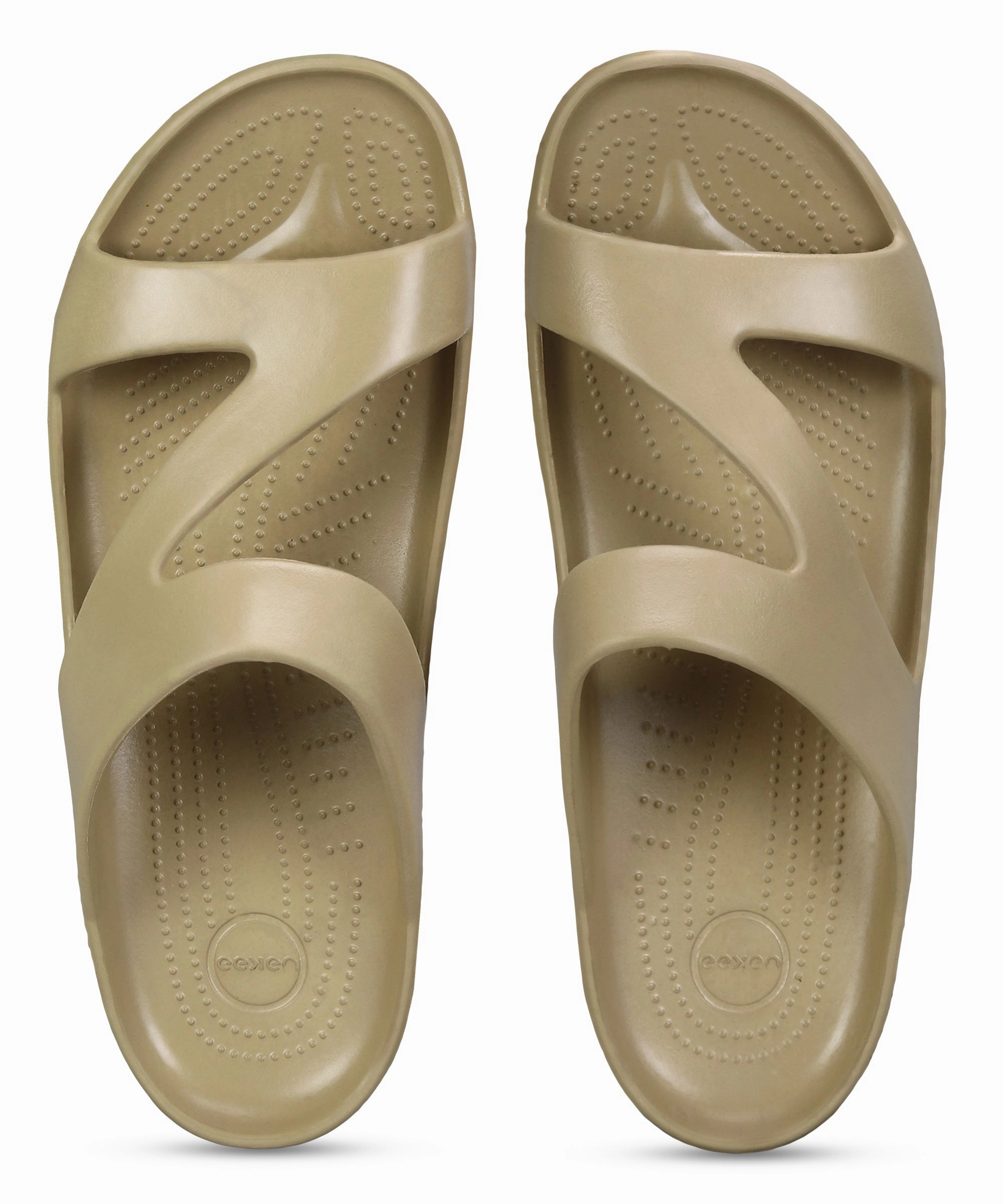 Paragon Women's Lightweight, Washable and Durable Beige Slippers for Everyday Use Flip Flops Comfortable