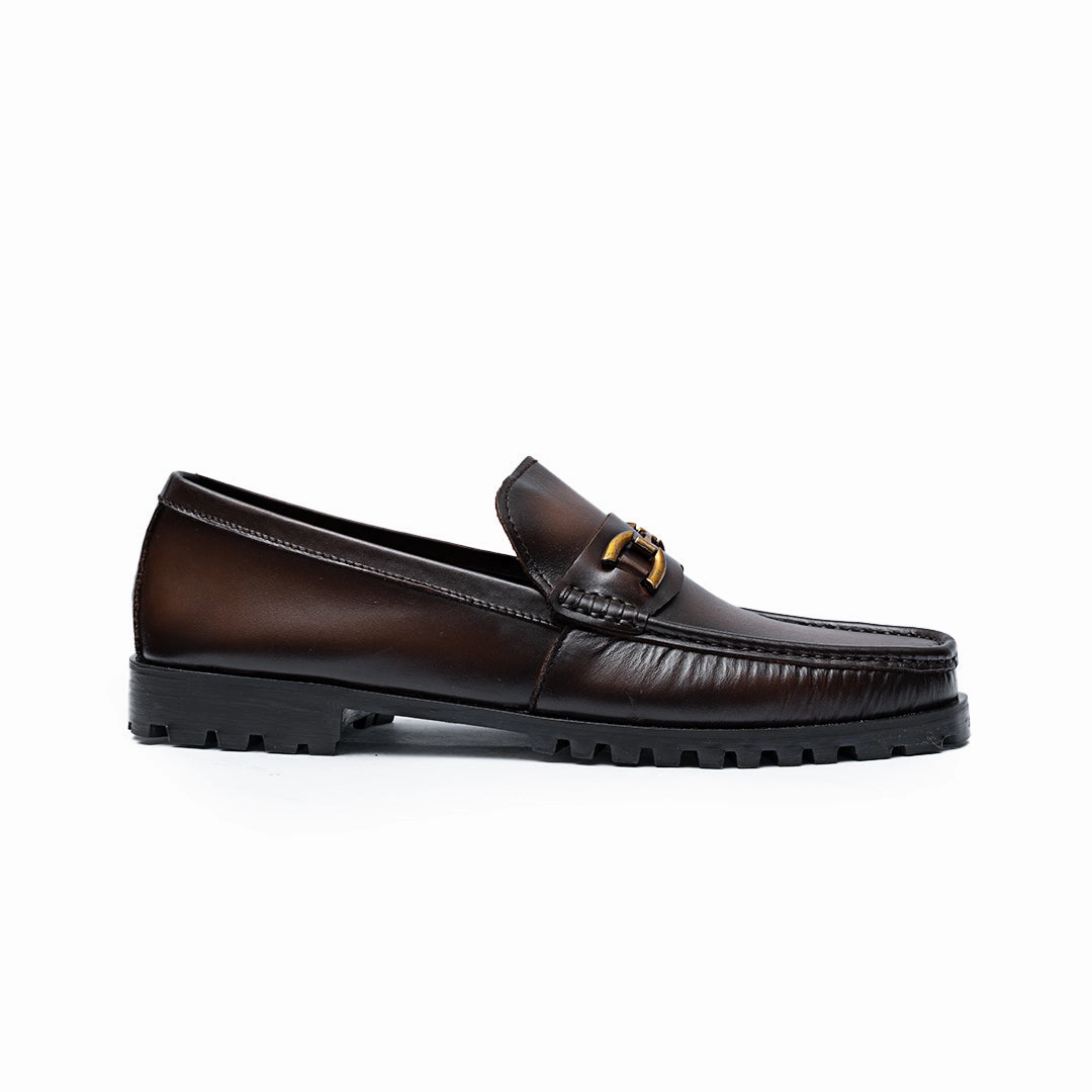 LS Pure Leather Handmade Zenith CHUNKY LOAFERS LS-553 Lemaire Piped Loafers