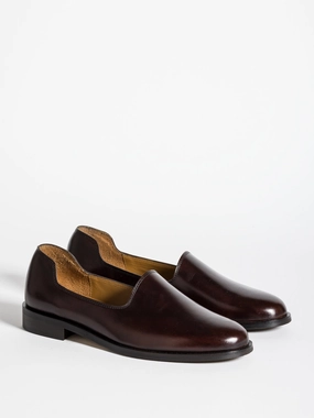 SLIM DARK BROWN LEATHER Dolce Vita Penny Loafers