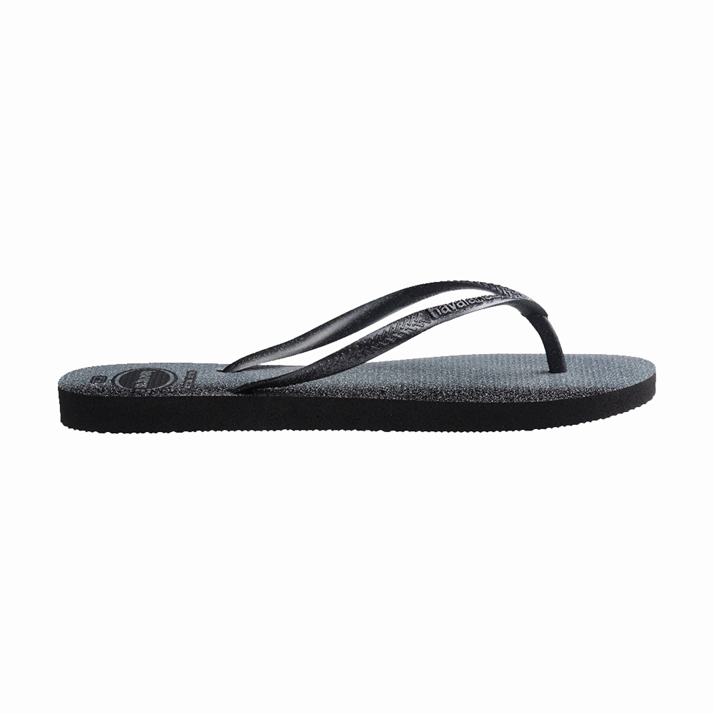 Logo Flip Flops Slim Gloss Flip Flops