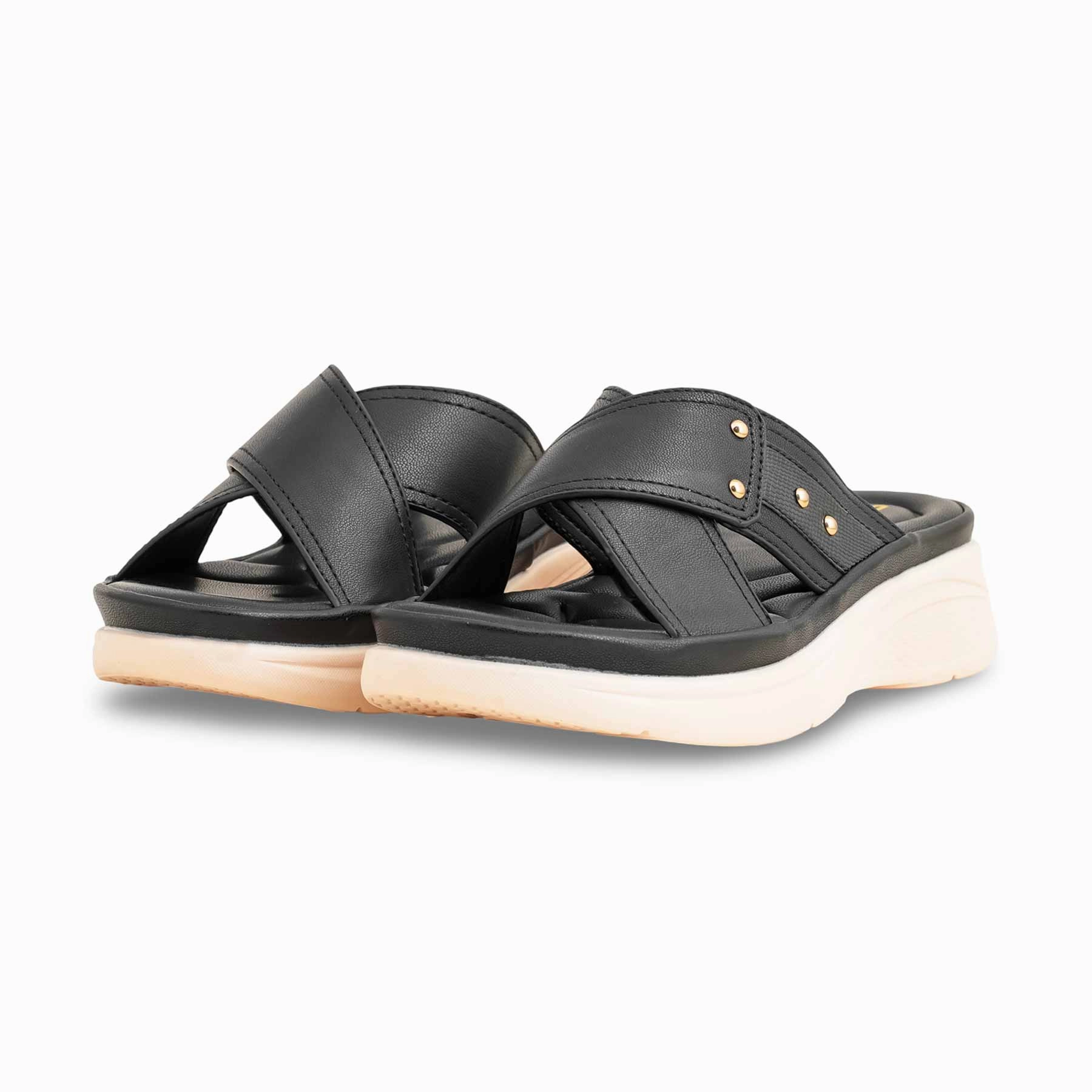 Paw Slippers Black Formal Women Slipper PU0509