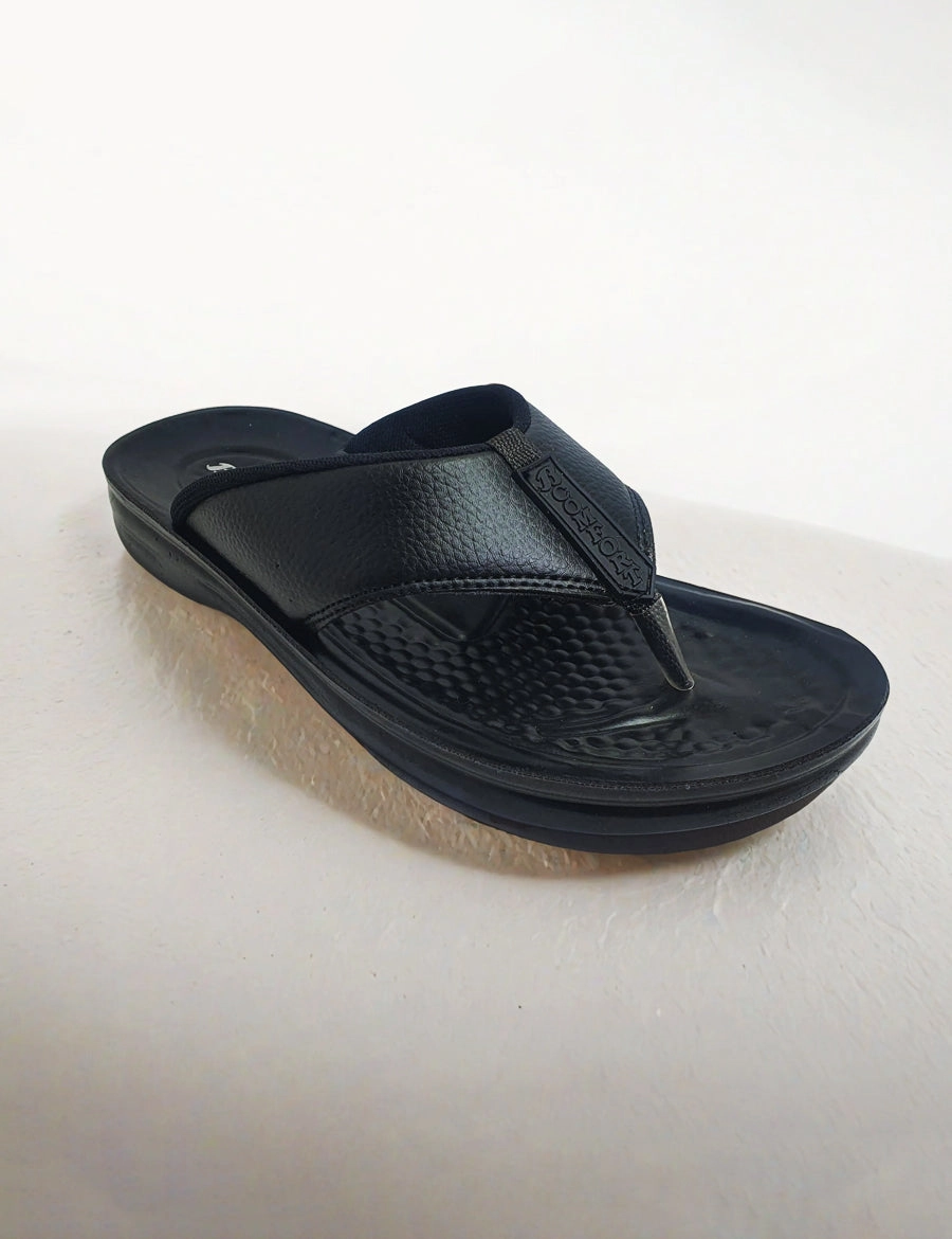 Black Soft Wahsable Slippers Hobbit Slippers