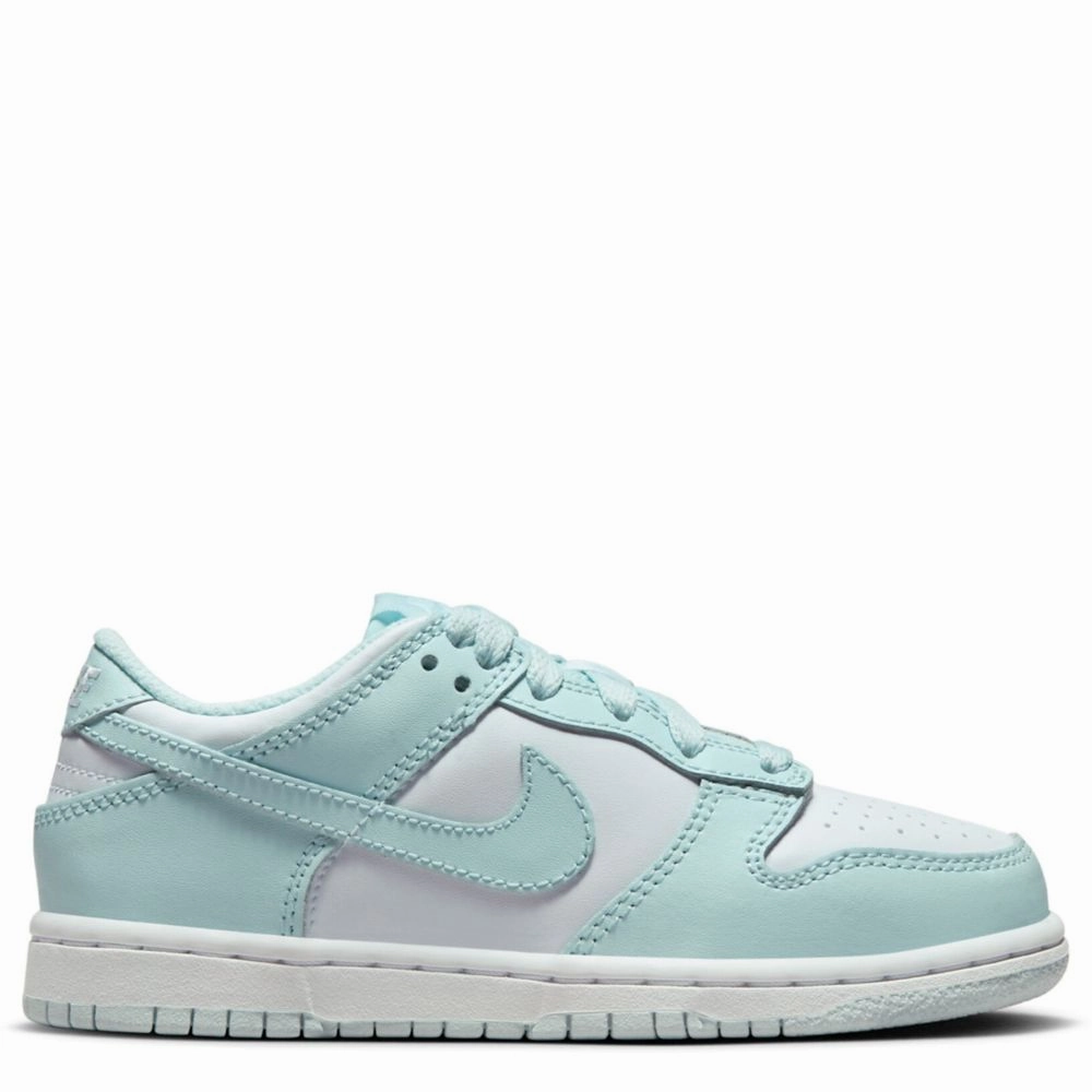 Silver Sneakers Card Dunk Low (Little Kid)