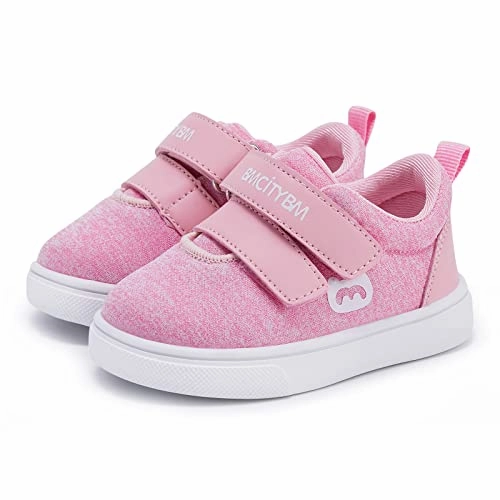 Velcro Solid Color Non-Slip Breathable Walking Sneakers | BMCiTYBM Quilted Sneakers