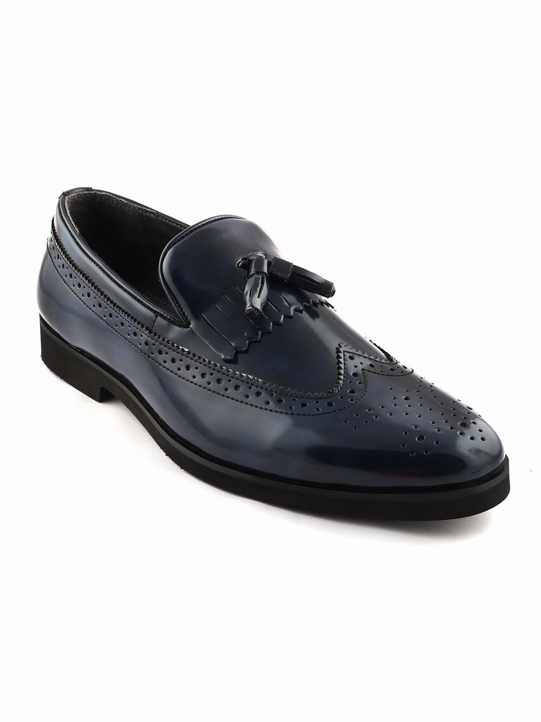 Eden Kilt Tassel Loafers Slip On Loafers Shoes