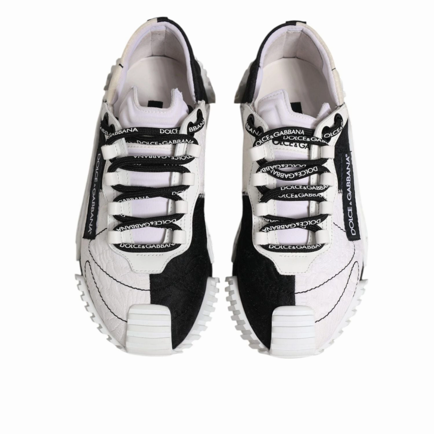 Ugg Lowmel Sneakers Dolce & Gabbana White Black NS1 Low Top Sneakers Shoes