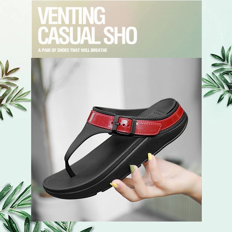 Shoes For Formal And Casual Women Fashion Casual Thick-soled Non-slip Flip Flops Sandals