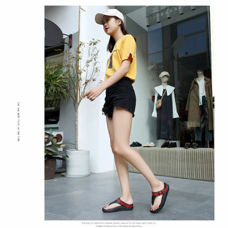 Casual Shoes Daily Use Women Fashion Casual Thick-soled Non-slip Flip Flops Sandals