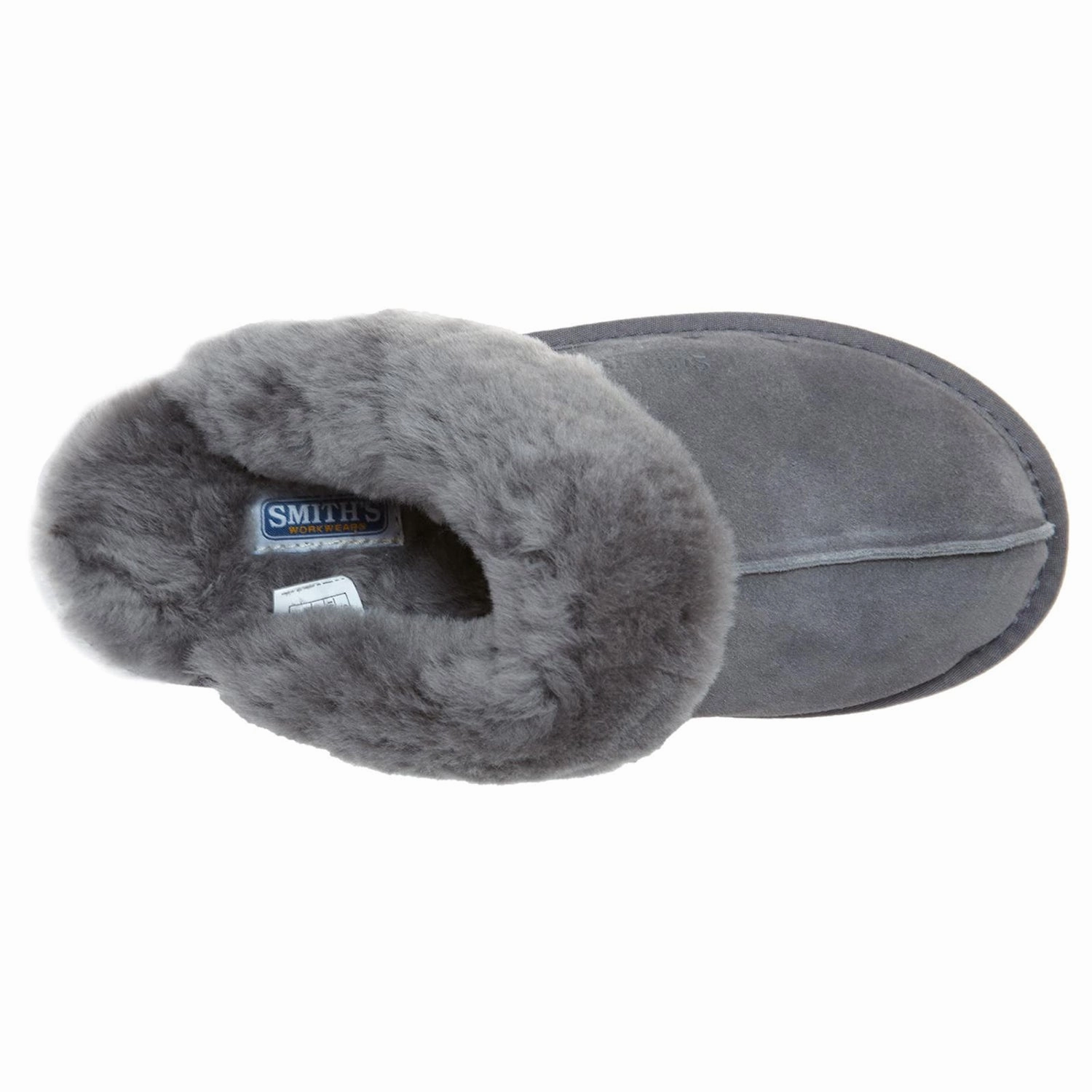 Smith's Work Wear Geninue Plush Australian Shearling & Suede Mule Slippers Womens Style : Wsm30020 Limitless Slides