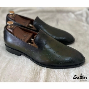 Signature Loafers Green Narrow Width Loafers