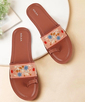 Paragon K7012L Women Casual Slides | Stylish Sliders for Everyday Use for Ladies | Trendy & Comfortable Slippers with Cushioned Soles Flip Flops Rider