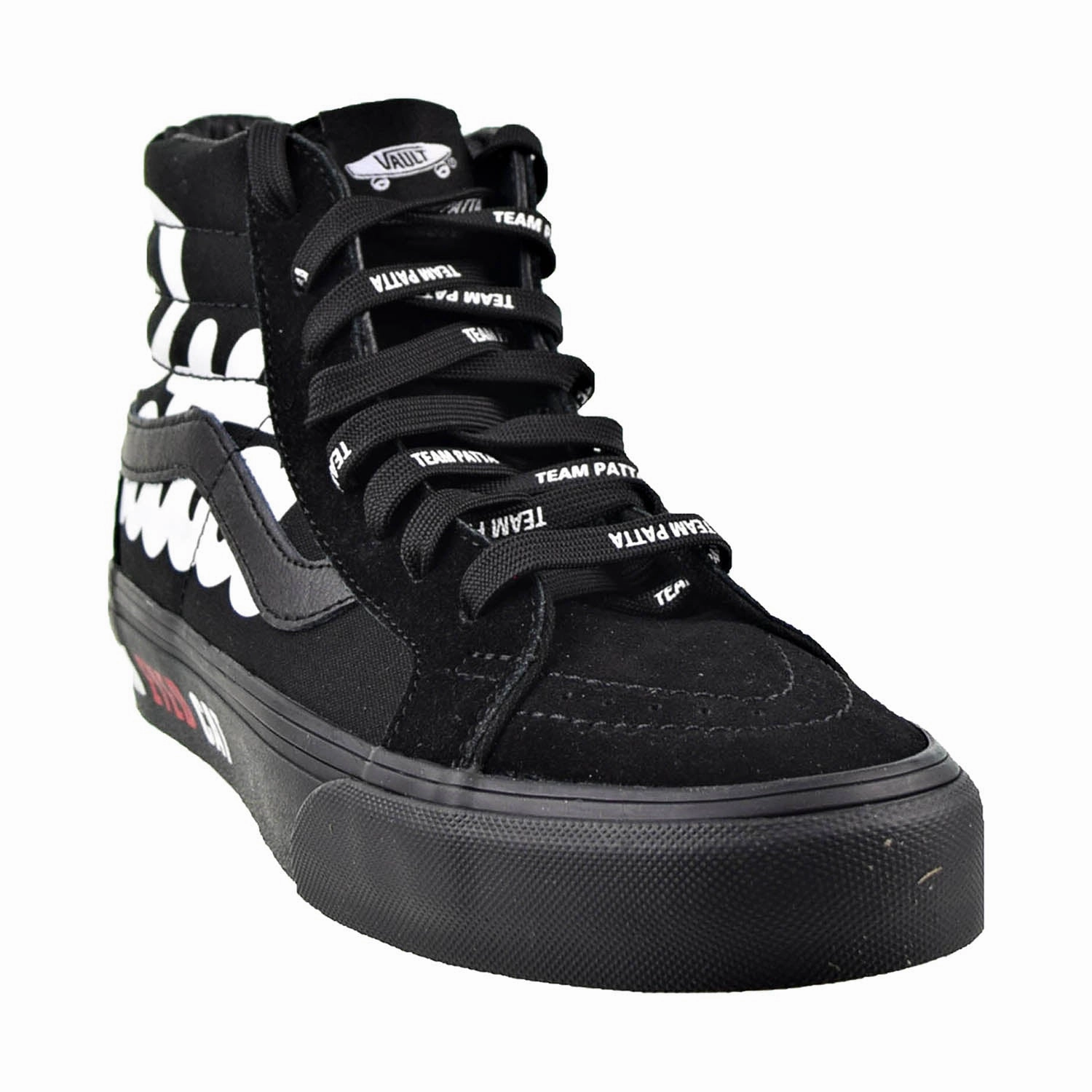 New Trend Casual Shoes Vans x Patta SK8-Hi Reissue Vlt Lx Men's Shoes Black-White