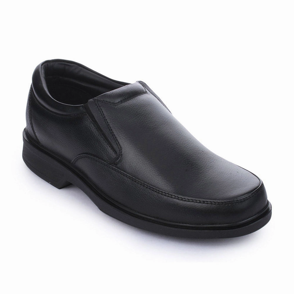 Comfortable Loafers For Walking Healers Formal (Black) Slip-On Loafers Shoes For Men FL-1413 By Liberty