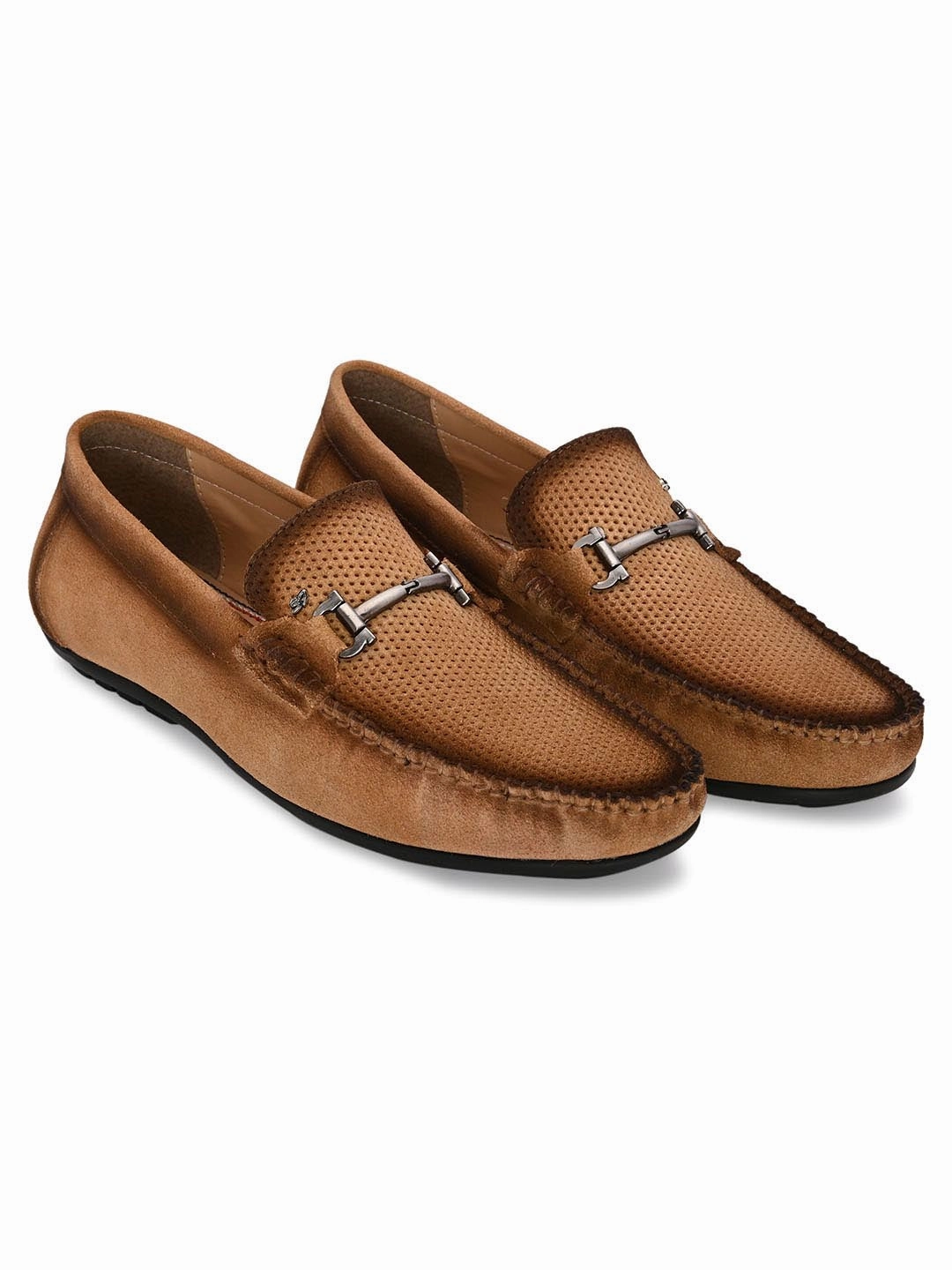 All Day Loafers Stitch Tan Loafers