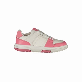 Sport Sneakers Tommy Hilfiger Pink Leather Women Sneaker