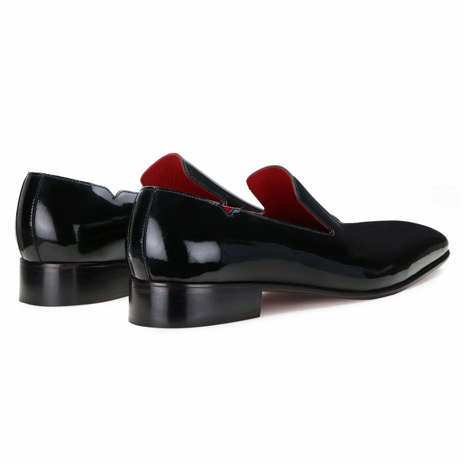 Escaro Royale Mavro Sleek Loafers in Black