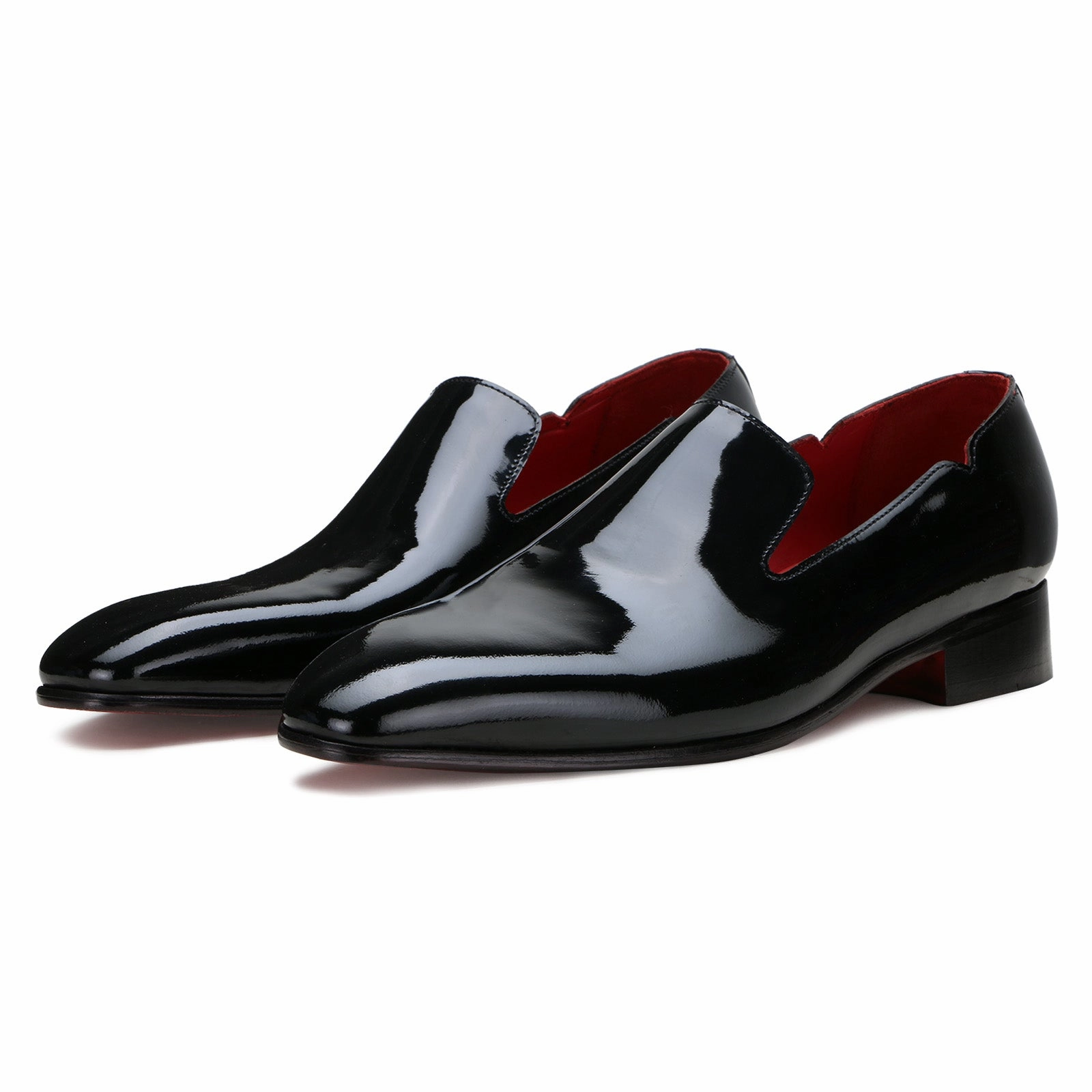 Escaro Royale Mavro Sleek Loafers in Black