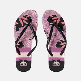 Reef Seaside Prints - Orchid Blossom Pvc Flip Flops